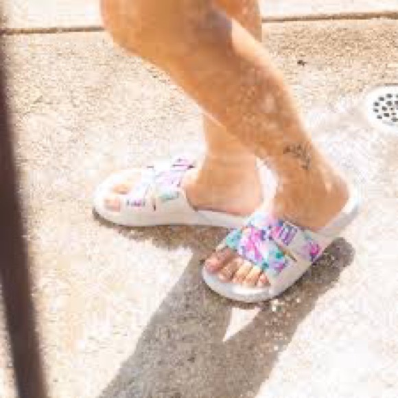 Chaco Chillos slide light tie dye / beige - Picture 4 of 10